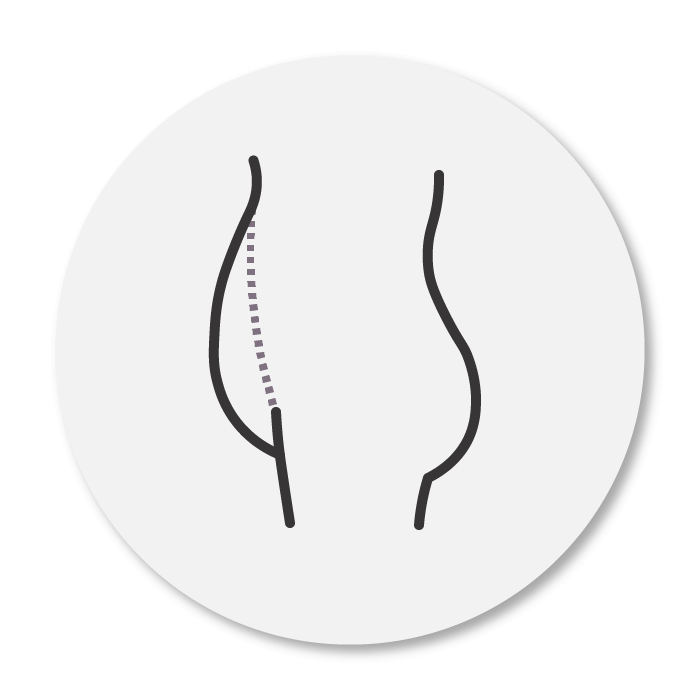 remove belly fat icon